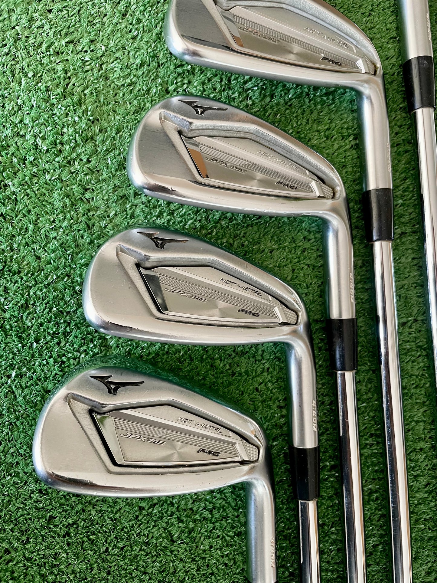 Mizuno JPX919 Hot Metal Pro Irons 5-PW Stiff Flex Right Handed Mens Golf Clubs