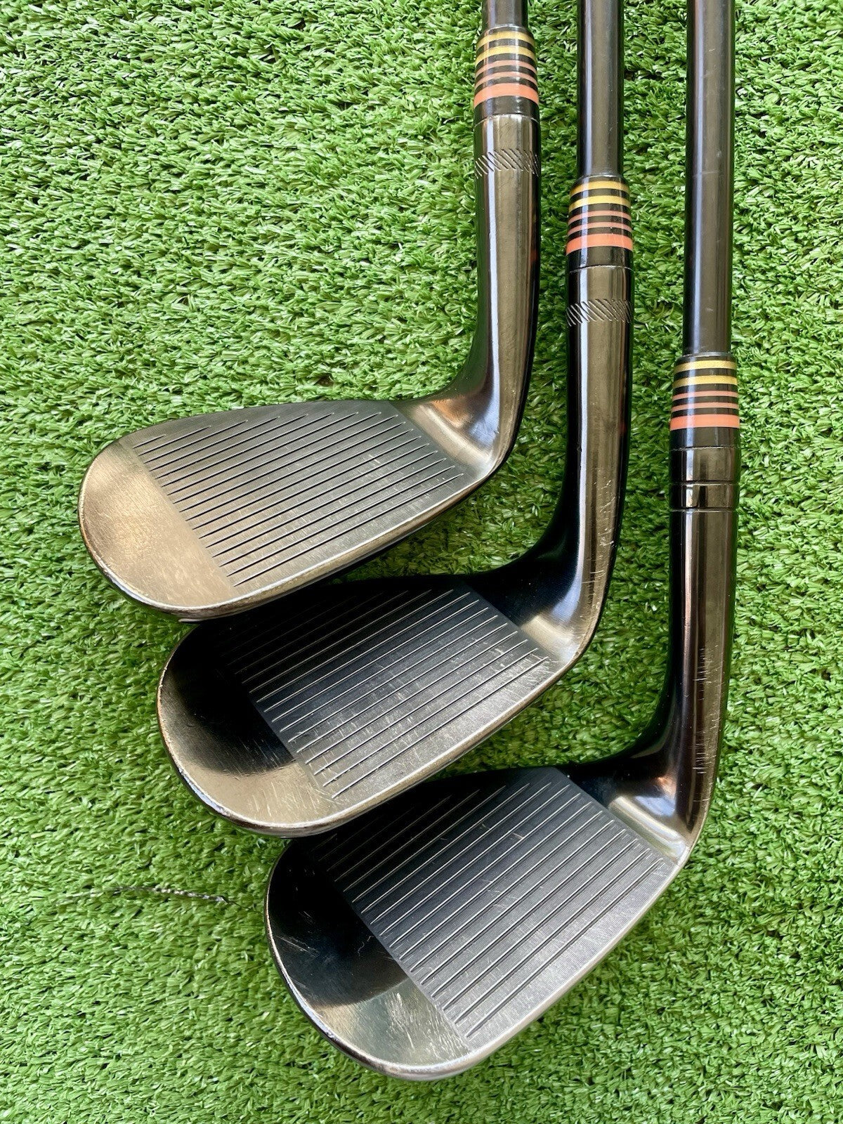 Titleist Vokey SM10 / Wedgeworks Black Wedge Set 52 58 64 Stiff Mens Golf Clubs
