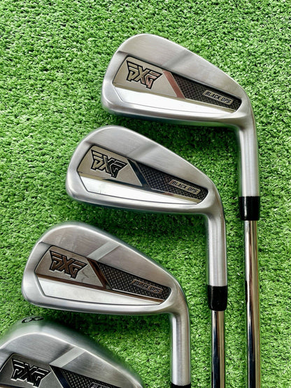 PXG Black Ops Chrome Irons 5-PW Regular Flex Right Handed Mens Golf Clubs