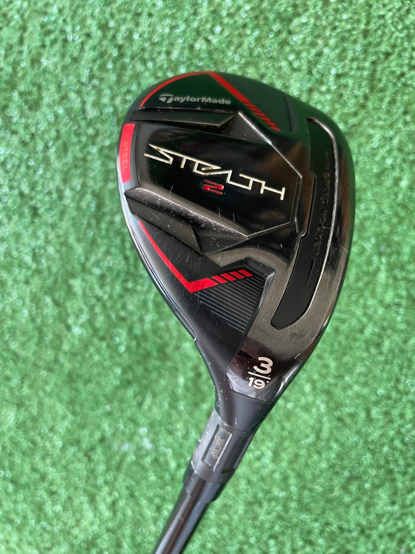 Taylormade Stealth 2 Hybrid 3 Rescue Regular Flex Right Handed Mens Golf Club