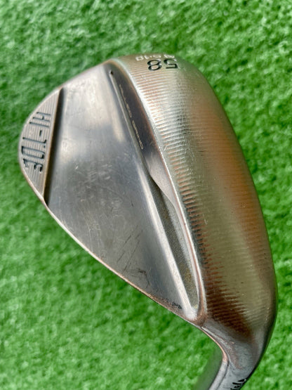 Taylormade Hi Toe 4 Lob Wedge 58 ATS Stiff Flex Right Handed Mens Golf Club