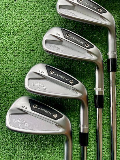 Callaway Apex CB Irons 5-PW Stiff Flex Right Handed Mens Golf Clubs