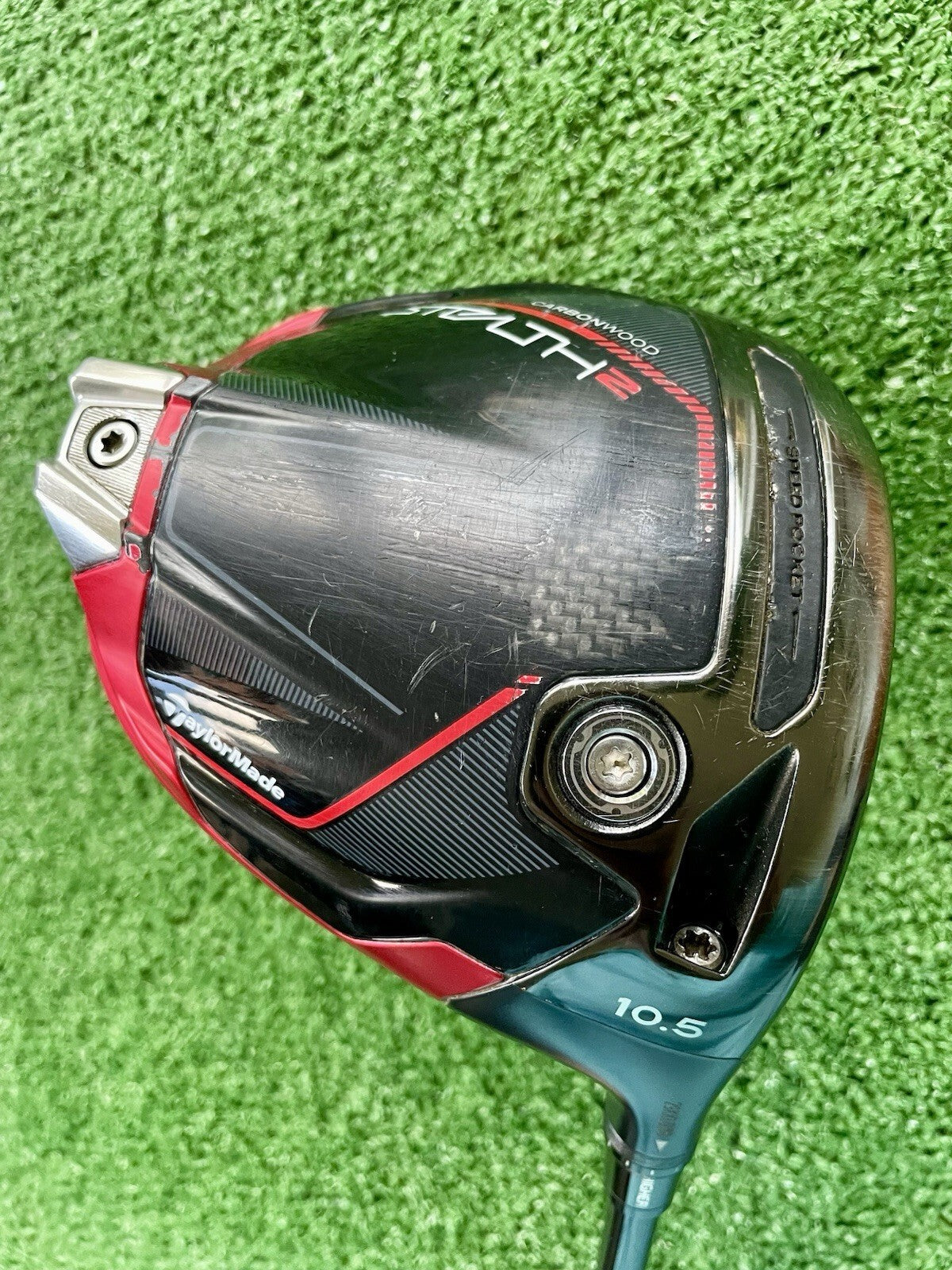 Taylormade Stealth 2 Driver 10.5 Degree Stiff Flex Right Handed Mens Golf Club