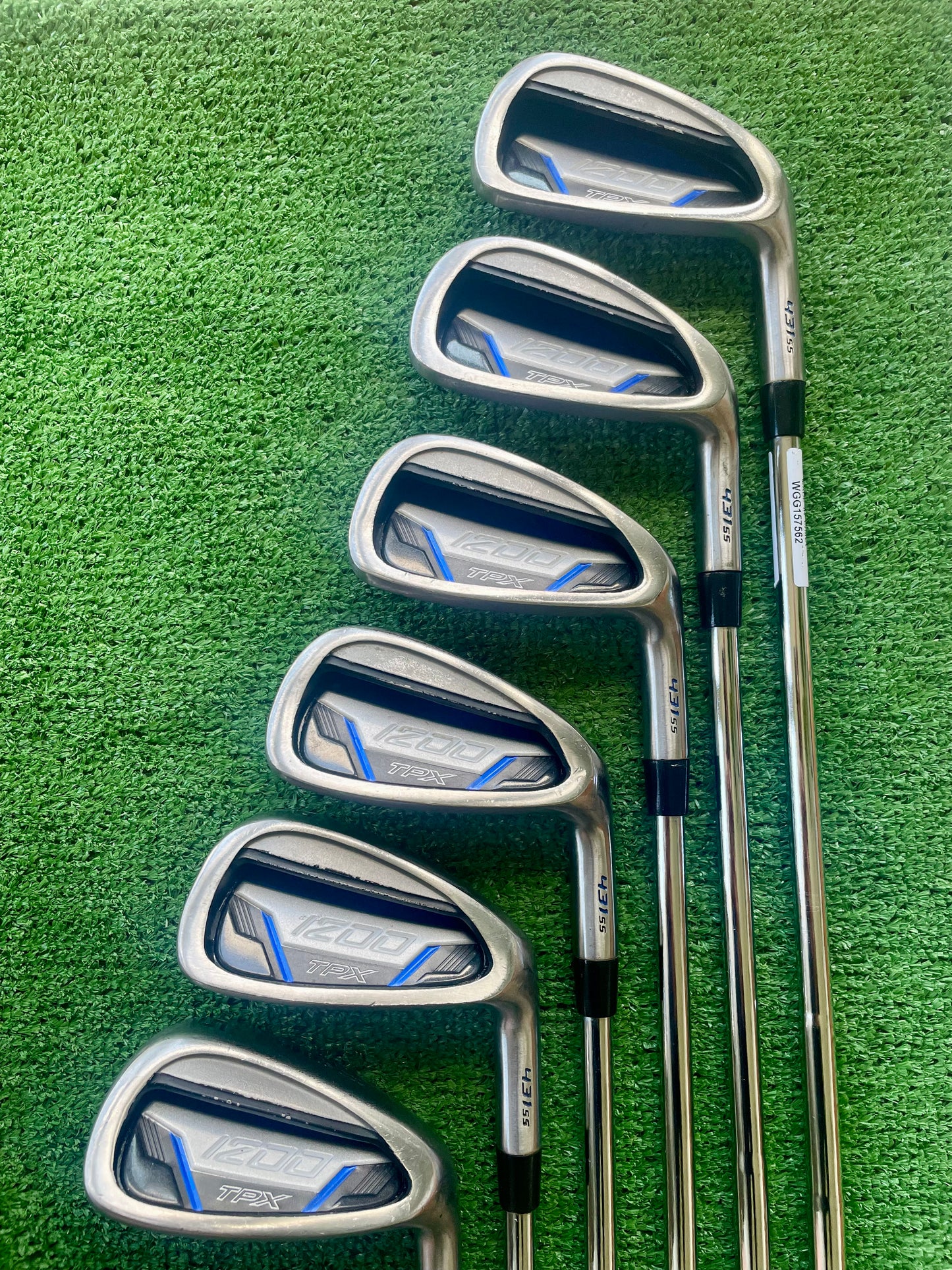 Wilson 1200 TPX Irons 6-SW Regular Flex Right Handed Mens Golf Clubs