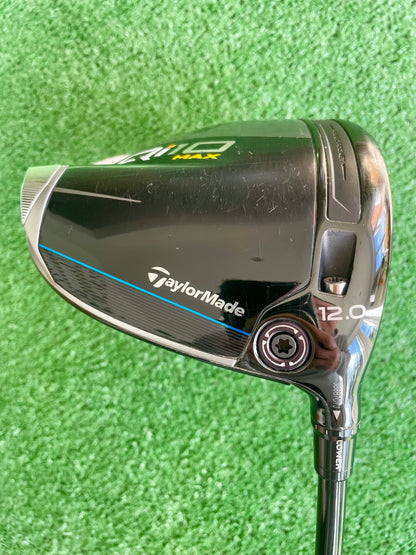 Taylormade Qi10 Max Driver 12 Degree Regular Flex Right Handed Mens Golf Club