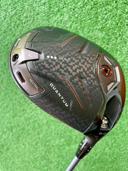 Callaway Quantum Triple Diamond Max Driver 9 Degree Stiff Flex Right Handed Mens Golf Club