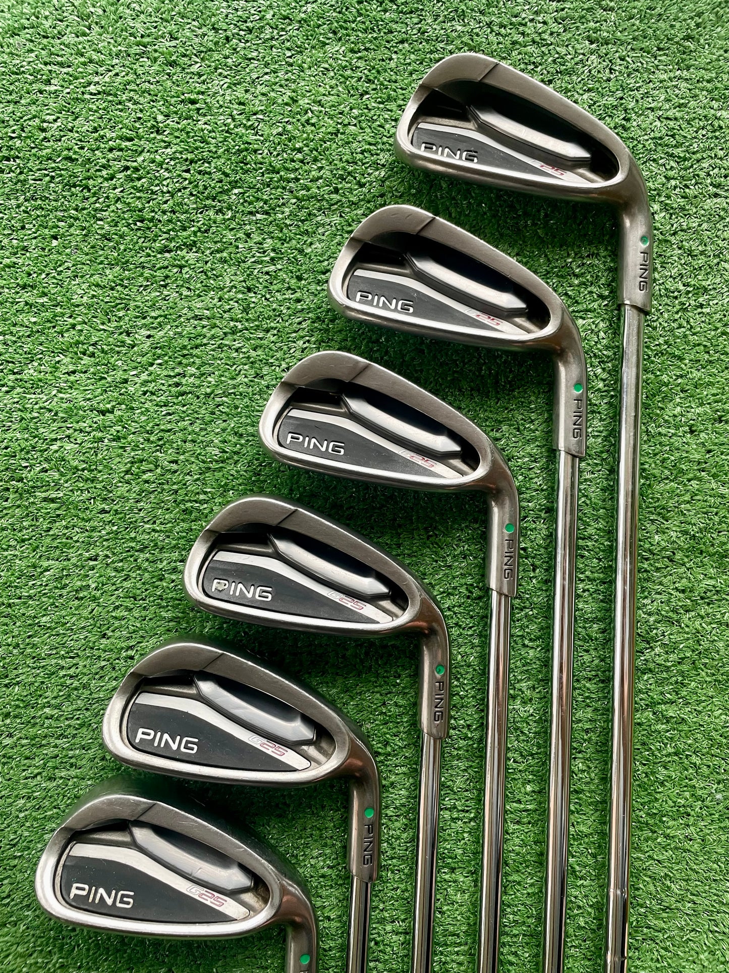 Ping G25 Irons 5-PW Regular Flex Right Handed Mens Golf Clubs
