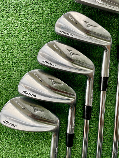 Mizuno MP5 MP25 Forged Combo Irons 5-PW Stiff Flex Right Handed Mens Golf Clubs