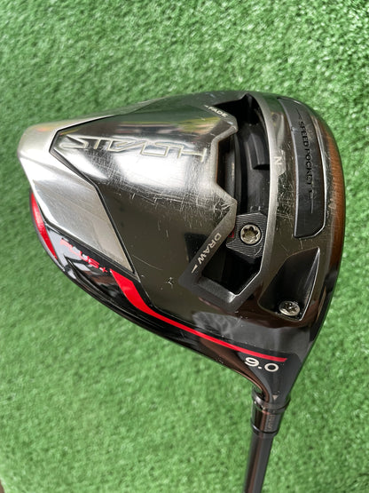 Taylormade Stealth Plus Driver 9 Degree Stiff Flex Right Handed Mens Golf Club