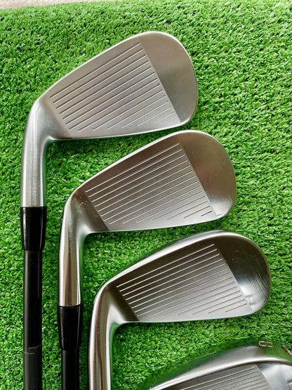 Cobra Forged Tec X Irons 5-PW Stiff Flex Graphite Right Handed Mens Golf Clubs