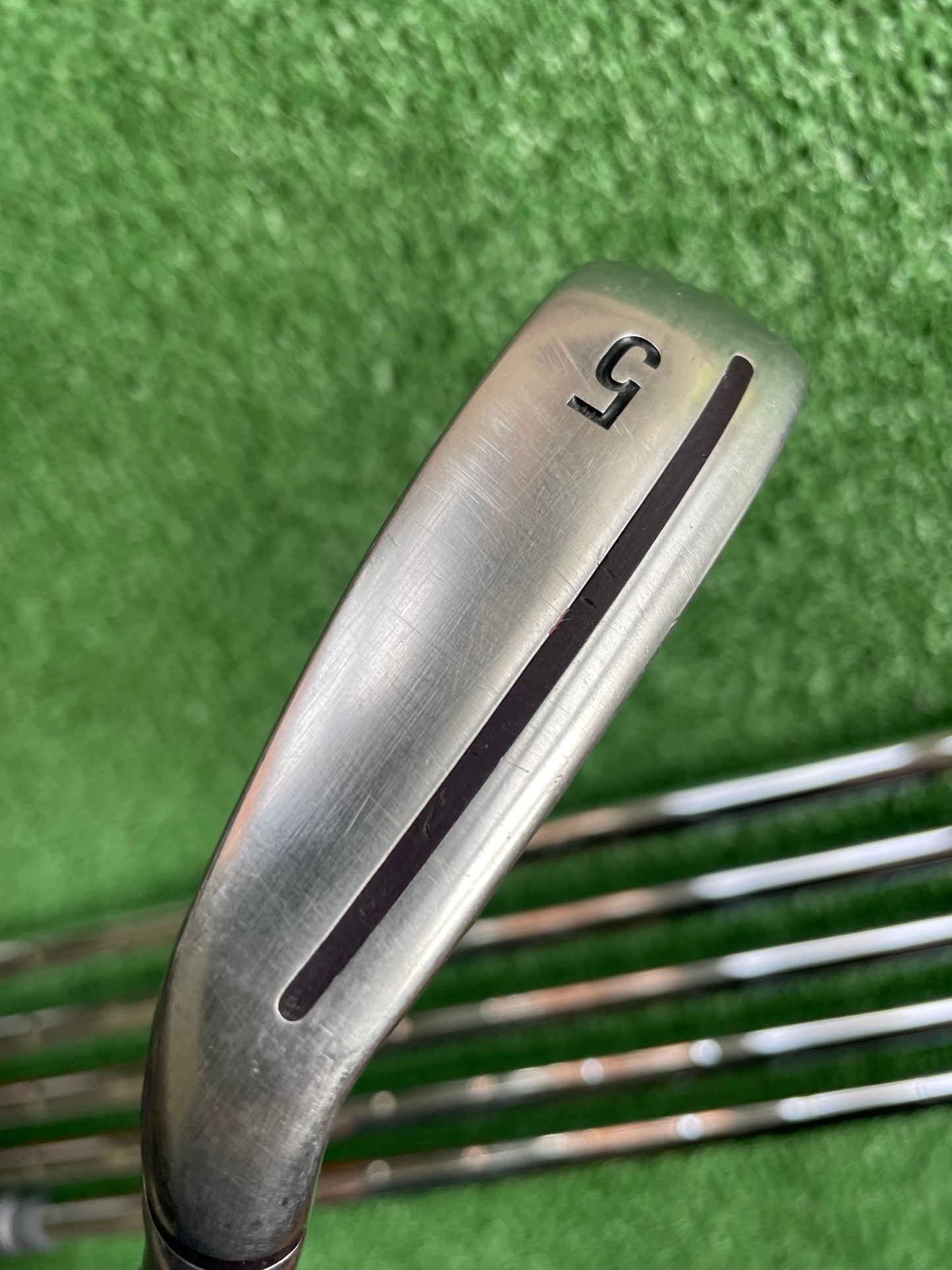 Taylormade Stealth Irons 5-PW Stiff Flex Right Handed Mens Golf Clubs
