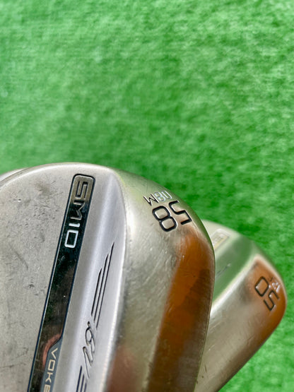Titleist Vokey SM10 Nickel Wedge Set 50 54 58 Stiff Flex Right Handed Mens Golf Clubs