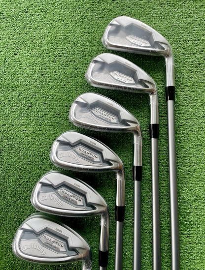 Callaway Quantum Max Irons OS 6-GW Regular Flex Graphite Right Handed Mens Golf Clubs