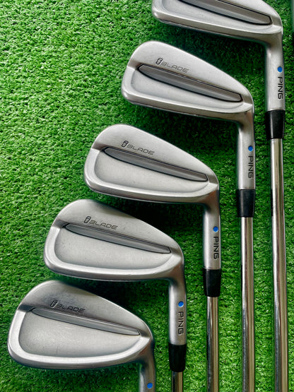 Ping i Blade Irons 4-PW Stiff Flex Right Handed Mens Golf Clubs