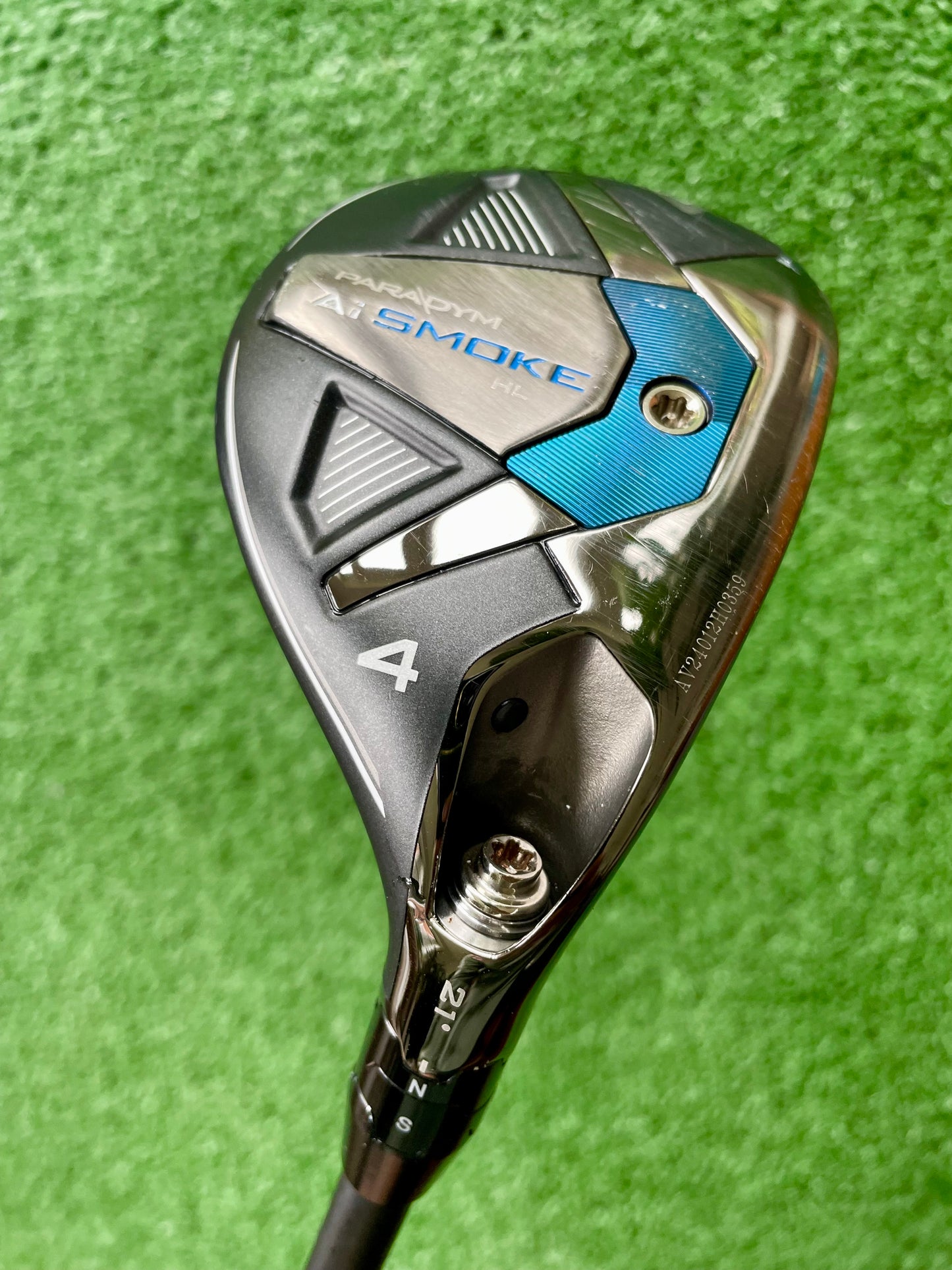 Callaway Ai Smoke Hybrid 4 Rescue Stiff Flex Right Handed Mens Golf Club