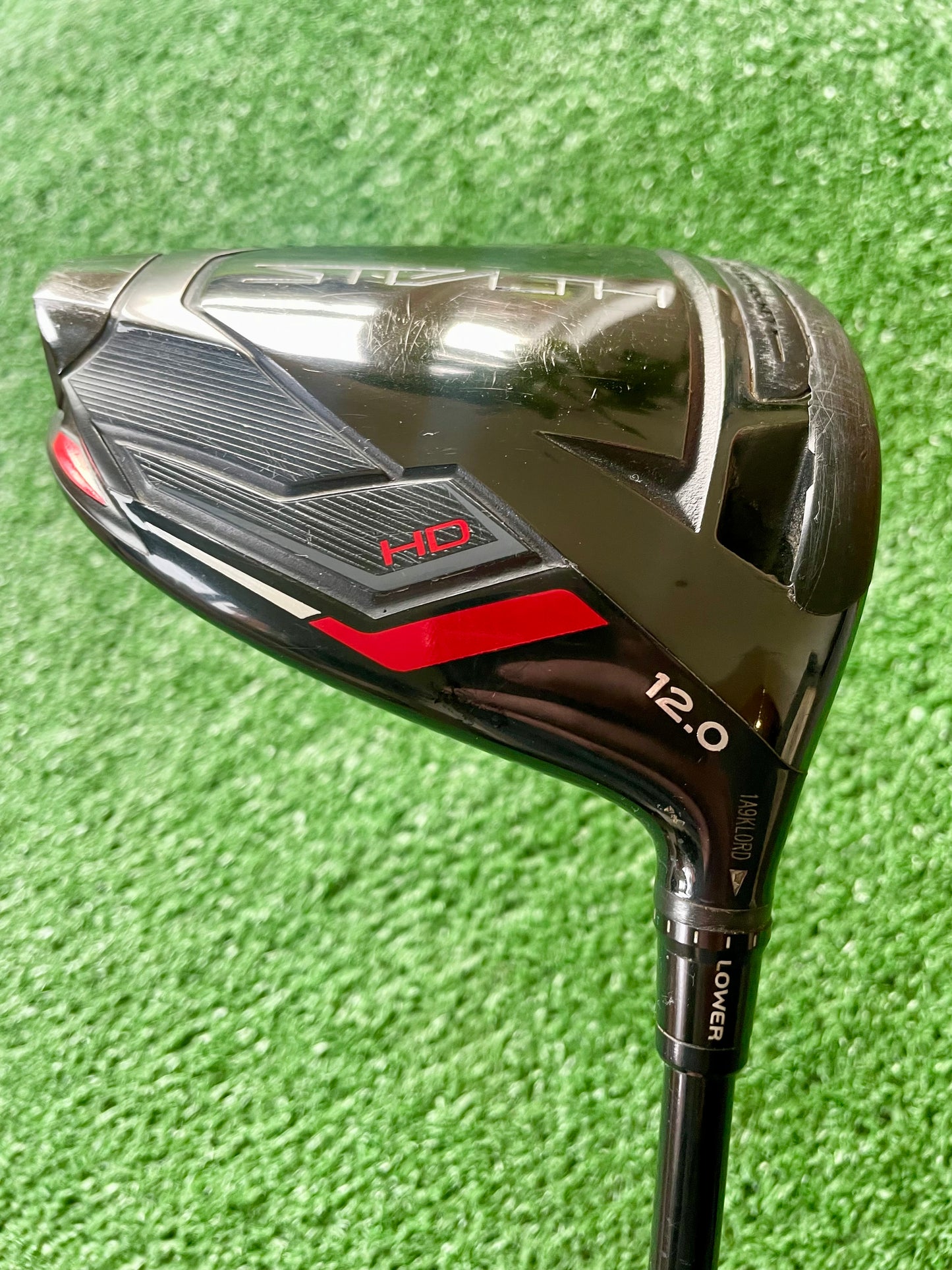 Taylormade Stealth HD Driver 12 Degree Stiff Flex Right Handed Mens Golf Club