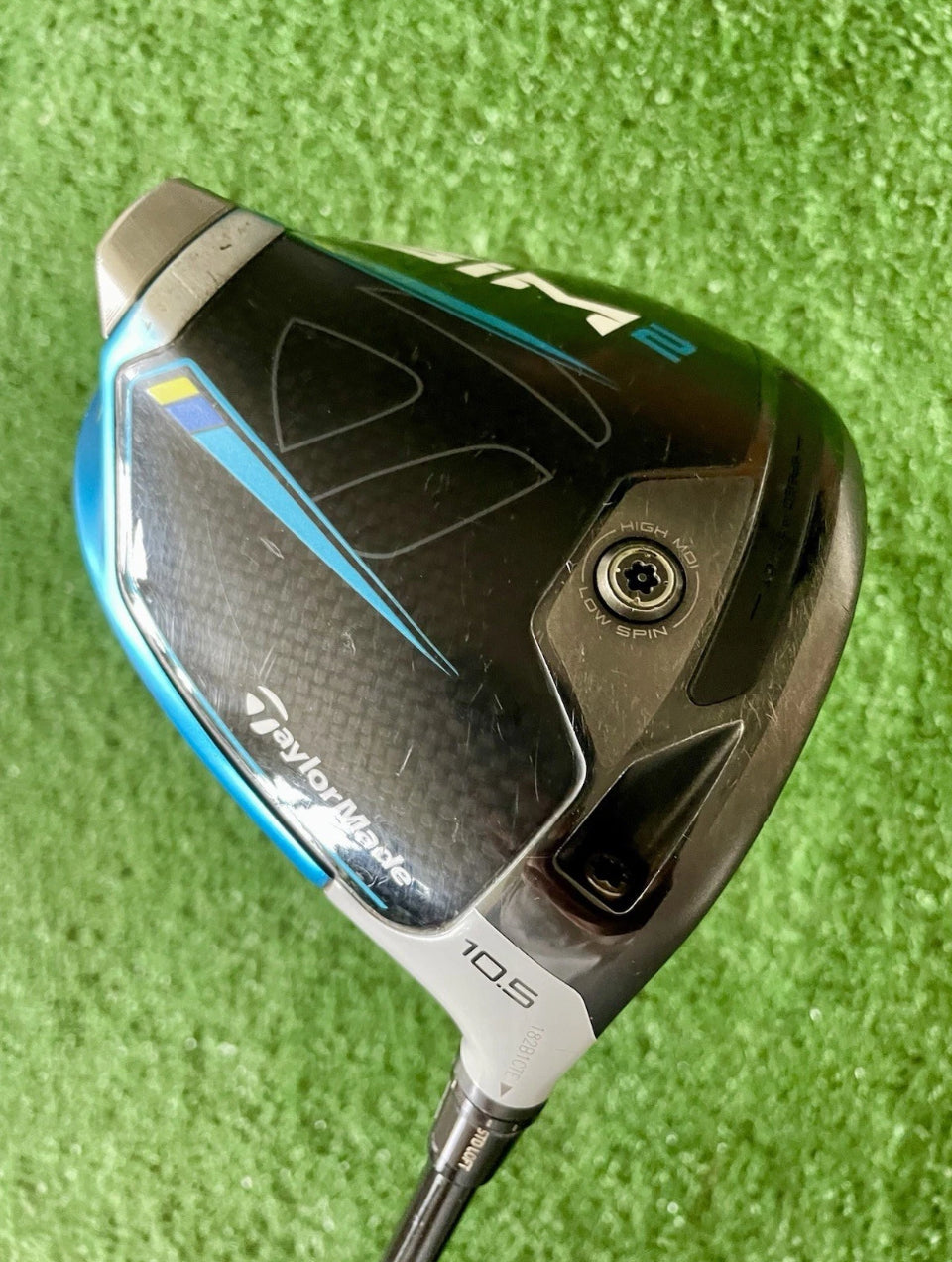 Taylormade Sim 2 Driver 10.5 Degree Stiff Flex Right Handed Mens Golf Club