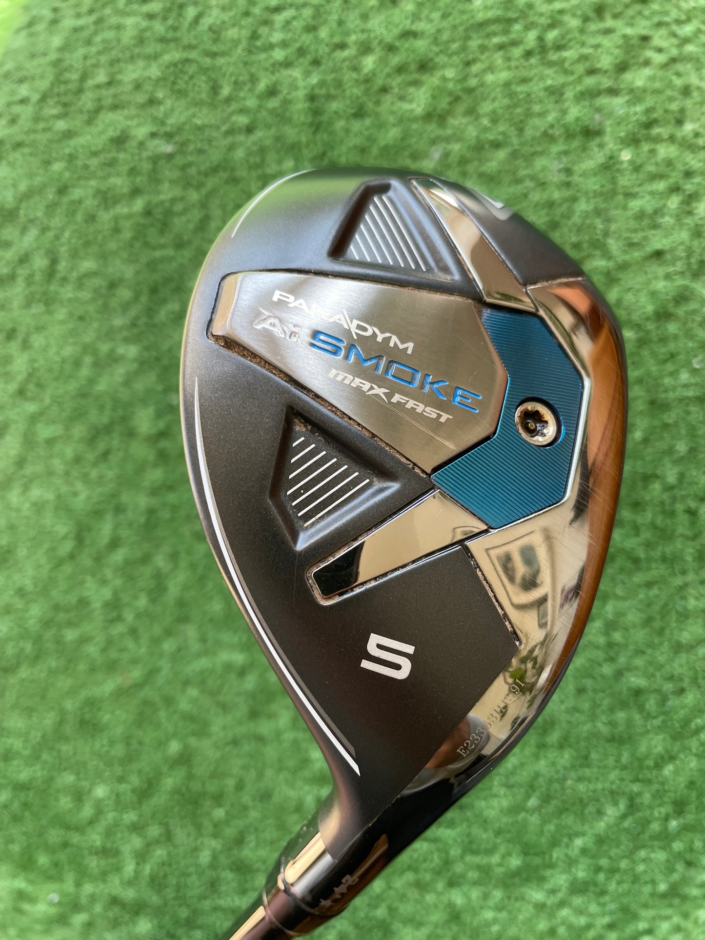 Callaway Ai Smoke Max Fast Hybrid 5 Rescue Senior Flex Right Handed Mens Golf Club
