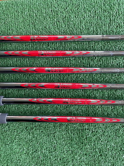 Taylormade Stealth Irons 5-PW Stiff Flex Right Handed Mens Golf Clubs