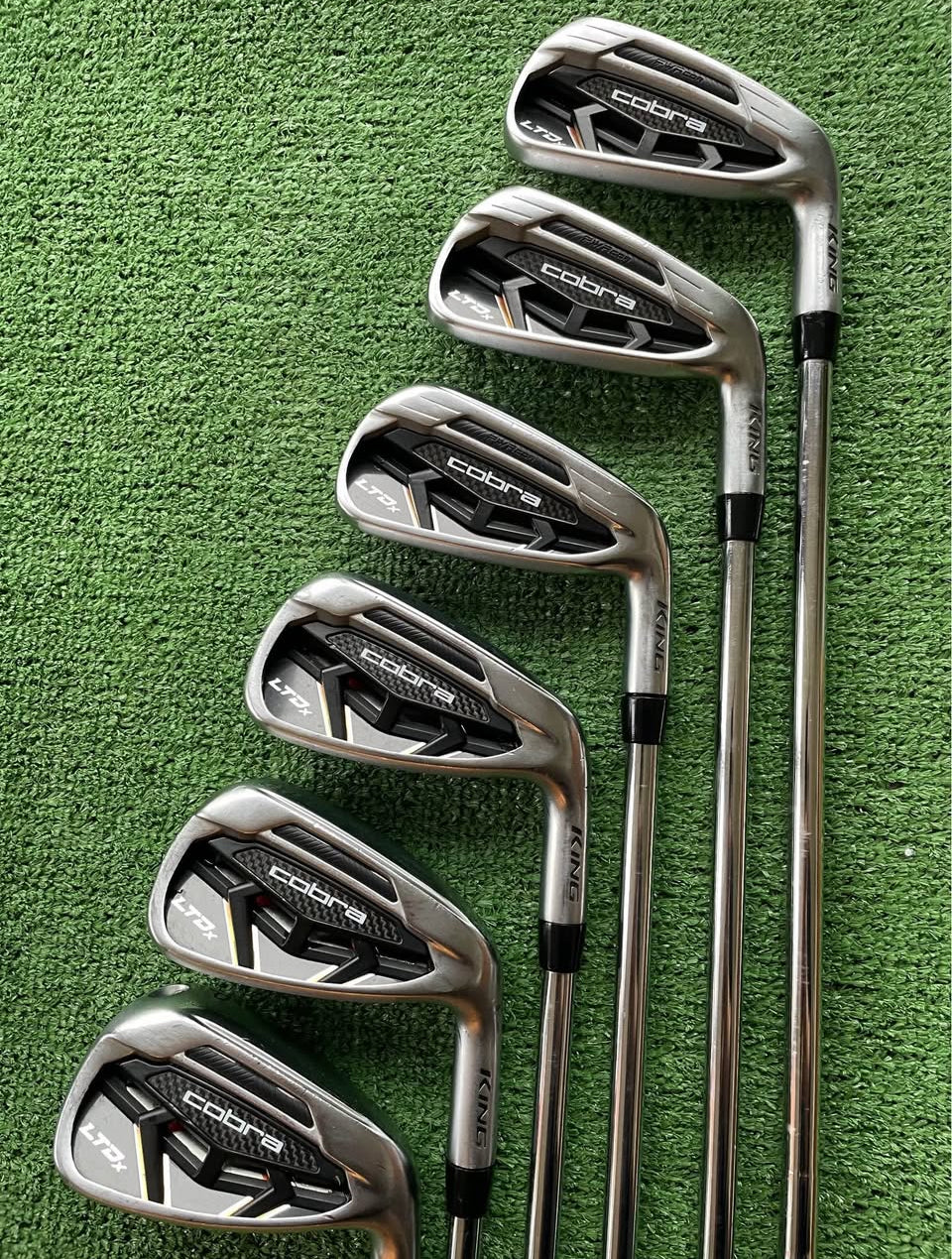 Cobra LTDx Irons 5-PW Regular Flex Right Handed Mens Golf Clubs
