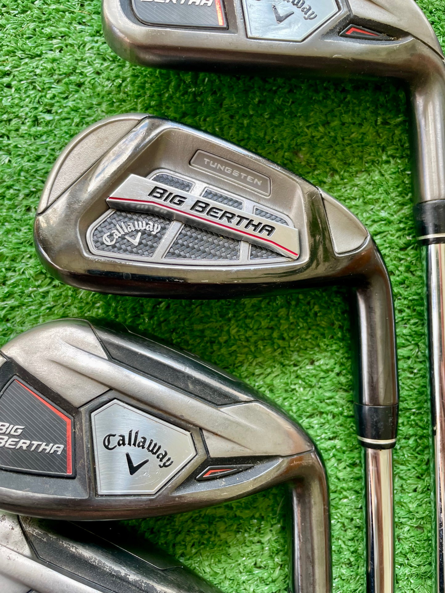 Callaway Big Bertha Irons 4-PW Regular Flex Right Handed Mens Golf Clubs