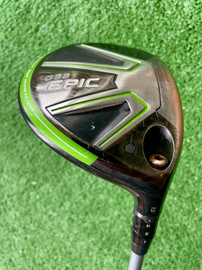 Callaway GBB Epic Fairway 3 Wood Stiff Flex Right Handed Mens Golf Club