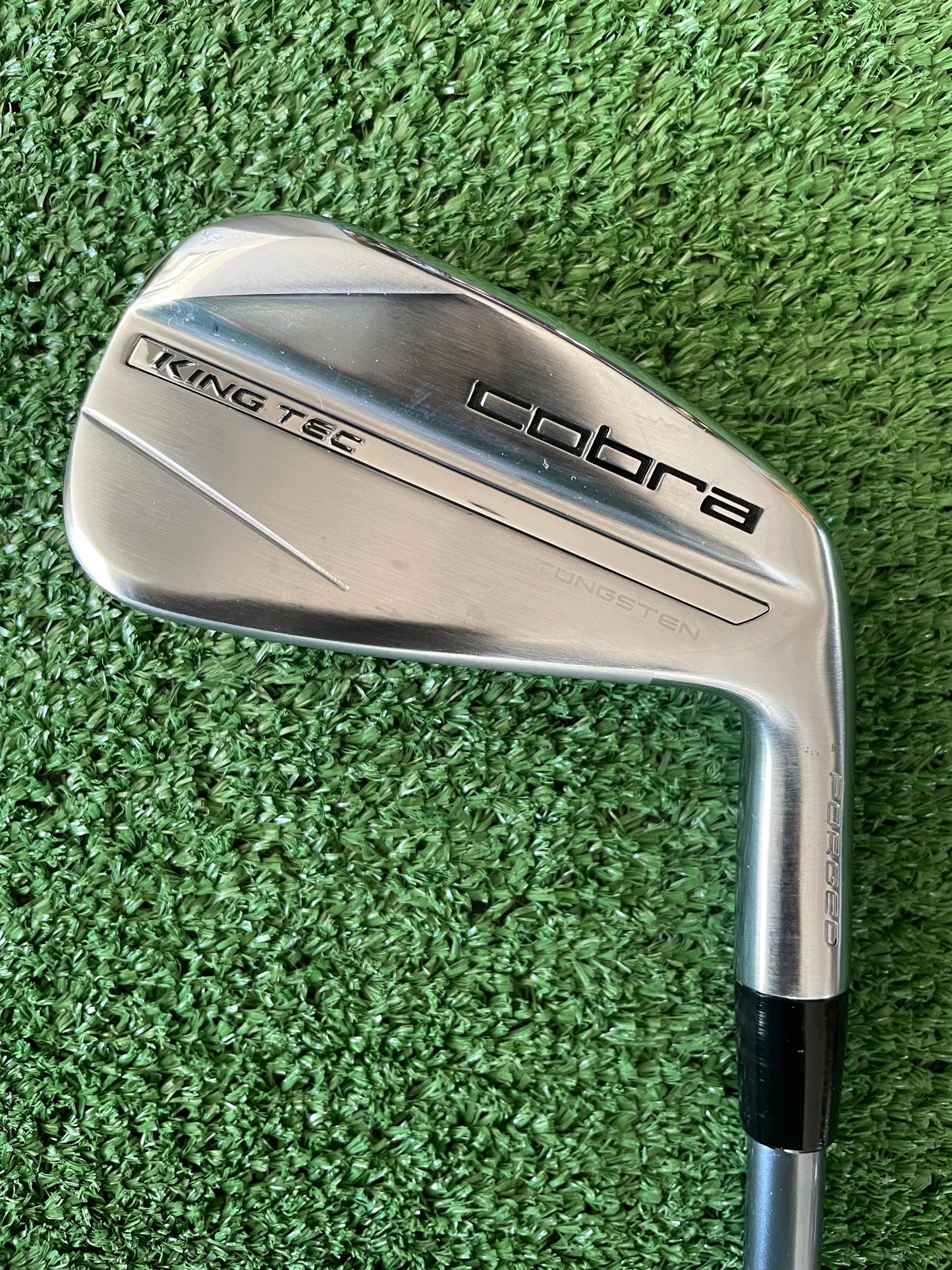 Cobra King Tec Irons 5-PW Stiff Flex Graphite Right Handed Mens Golf Clubs
