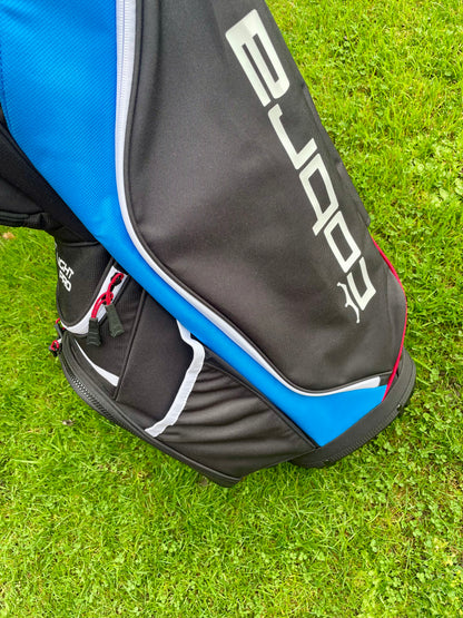 Cobra Ultralight Pro Cart Golf Bag Black Red Blue