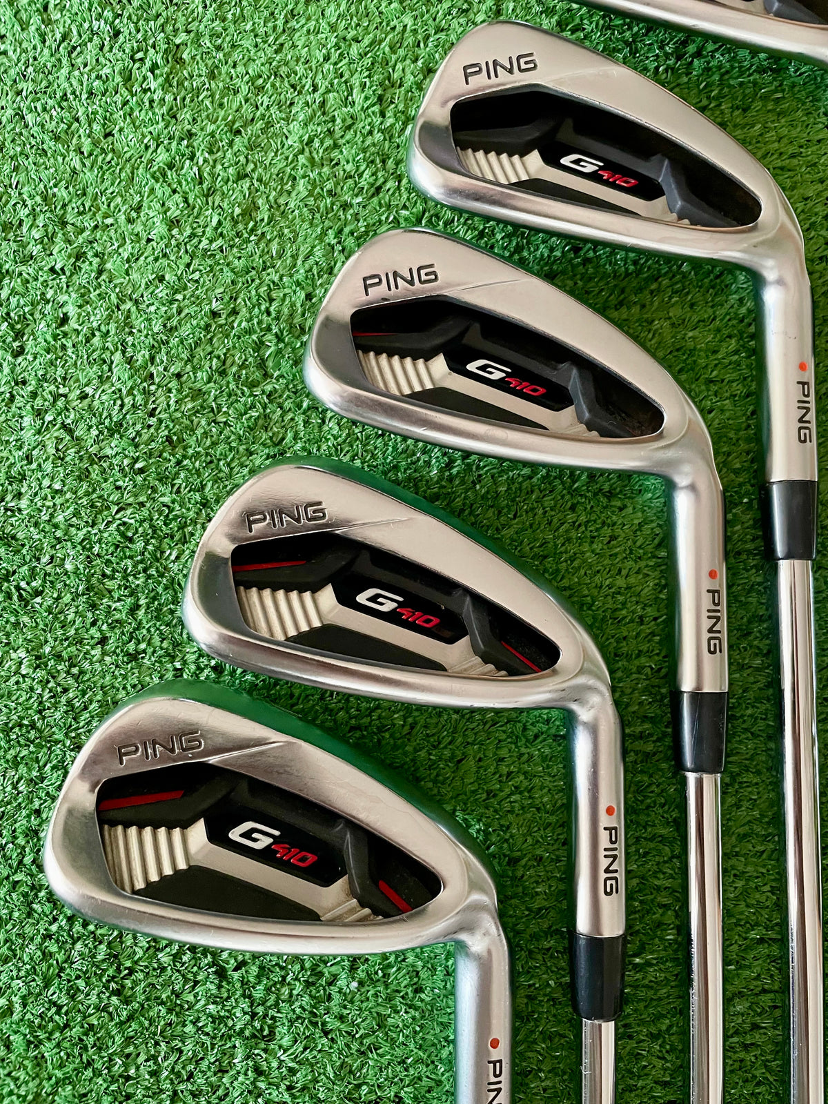 Ping G410 Irons 5-PW Regular Flex Right Handed Mens Golf Clubs