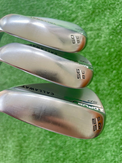 Callaway Opus SP Wedge Set 52 56 60 Regular Flex Right Handed Mens Golf Clubs