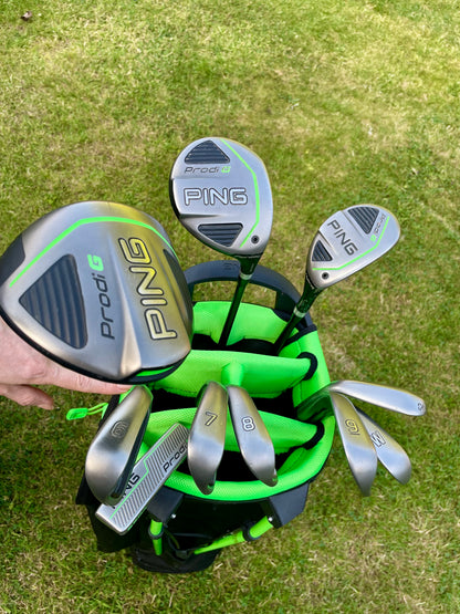 Ping Prodi G Golf Set Including Bag & Putter Kids Golf Clubs