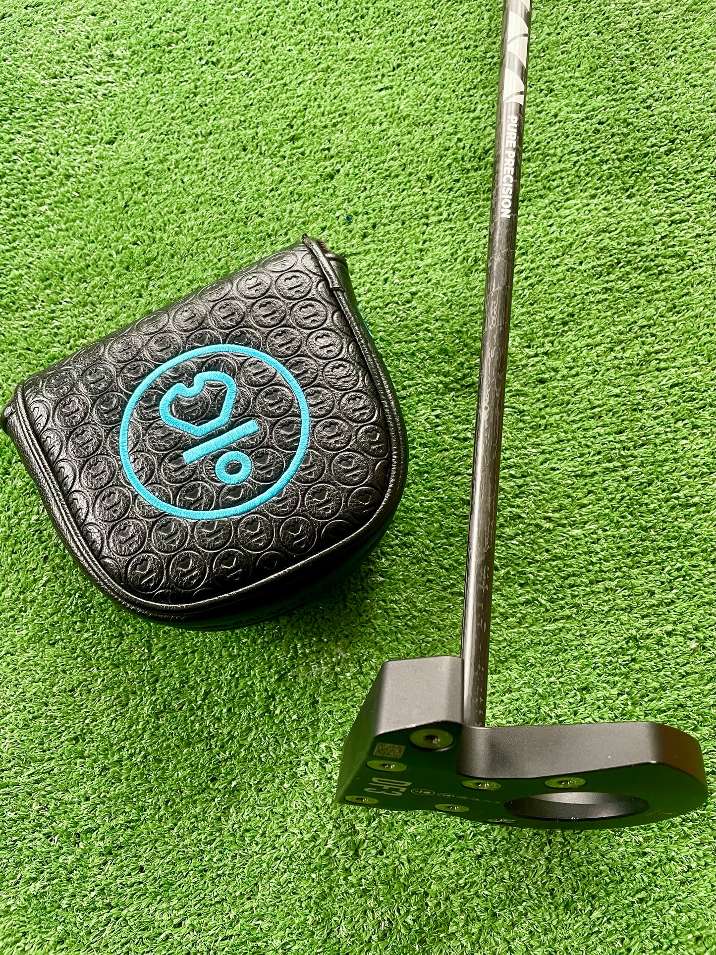 LAB DF3 Custom Black Putter TPT Shaft 33.5" Long 69 Degree Lie Angle Right Handed Mens Golf Club
