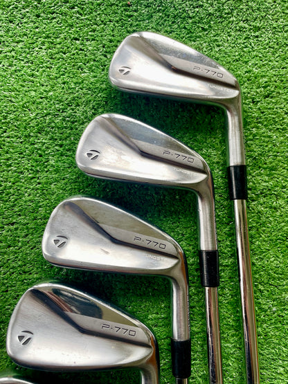 Taylormade P770 Irons 5-PW Regular Flex Right Handed Mens Golf Clubs