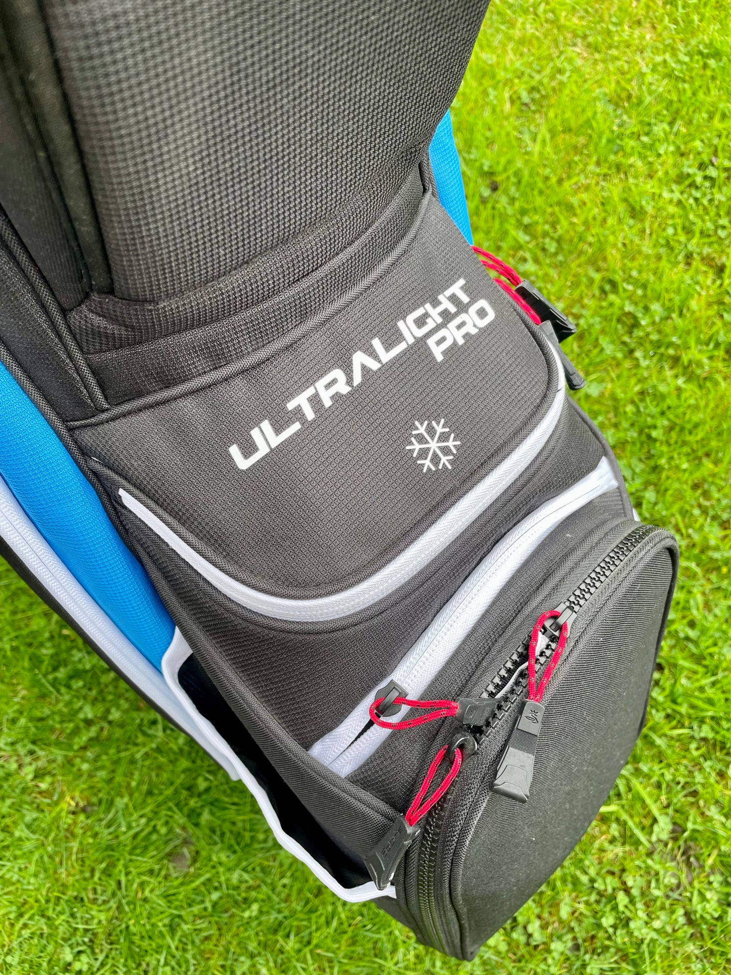 Cobra Ultralight Pro Cart Golf Bag Black Red Blue