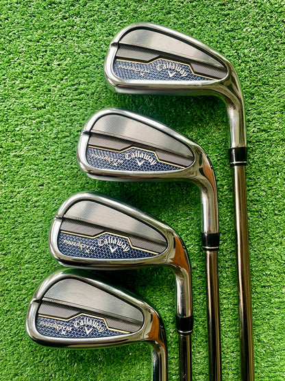 Callaway Paradym X Irons 7-PW Regular Flex Graphite Right Handed Mens Golf Clubs