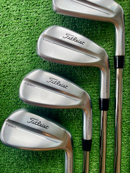 Titleist T250 Irons New Model 5-PW Stiff Flex Right Handed Mens Golf Clubs