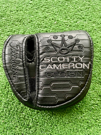 Scotty Cameron Limited Edition Phantom Black 5.5 Putter BGT Stability Black Shaft and "Tiger" Ping Grip Custom Build 34"
