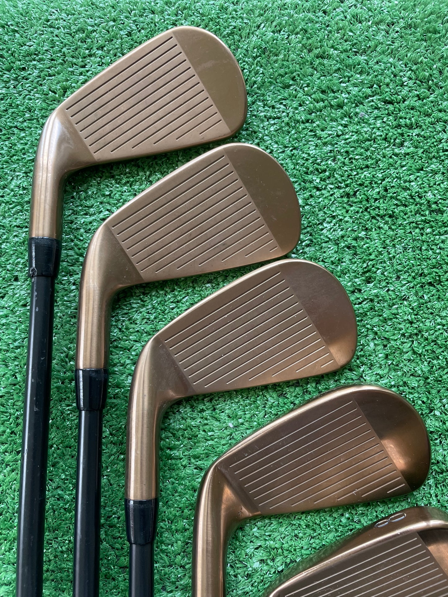 Titleist T100 / T150 Oil Can Limited Edition Combo Irons 4-PW Extra Stiff Flex Right Handed Mens Golf Clubs