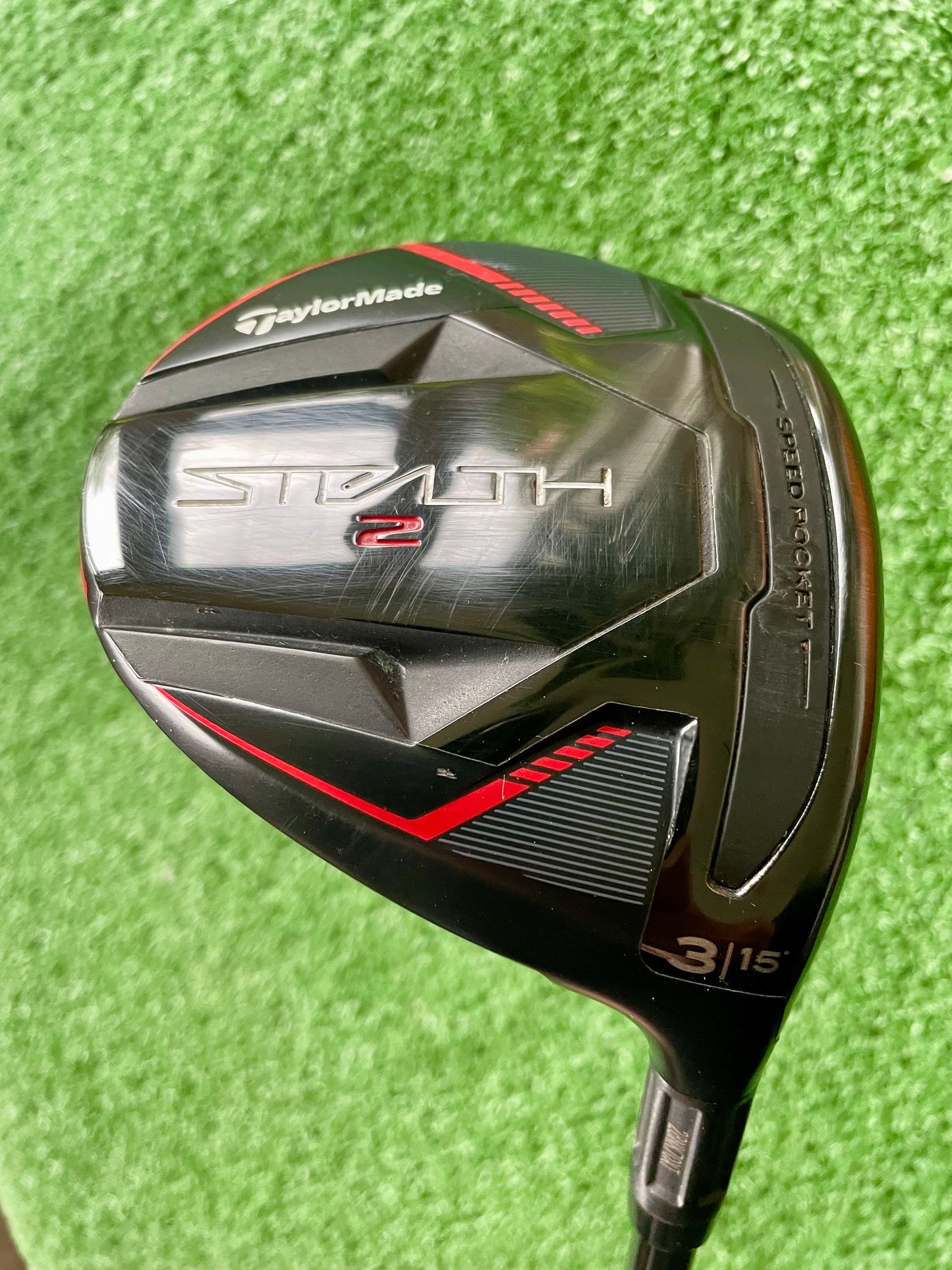 Taylormade Stealth 2 Fairway 3 Wood Regular Flex Right Handed Mens Golf Club