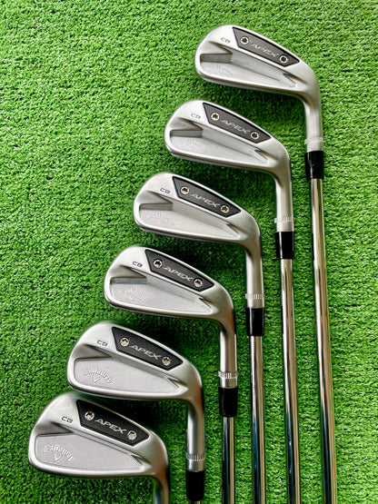 Callaway Apex CB Irons 5-PW Stiff Flex Right Handed Mens Golf Clubs
