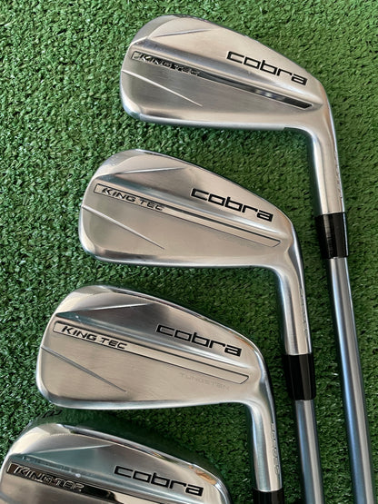 Cobra King Tec Irons 5-PW Stiff Flex Graphite Right Handed Mens Golf Clubs