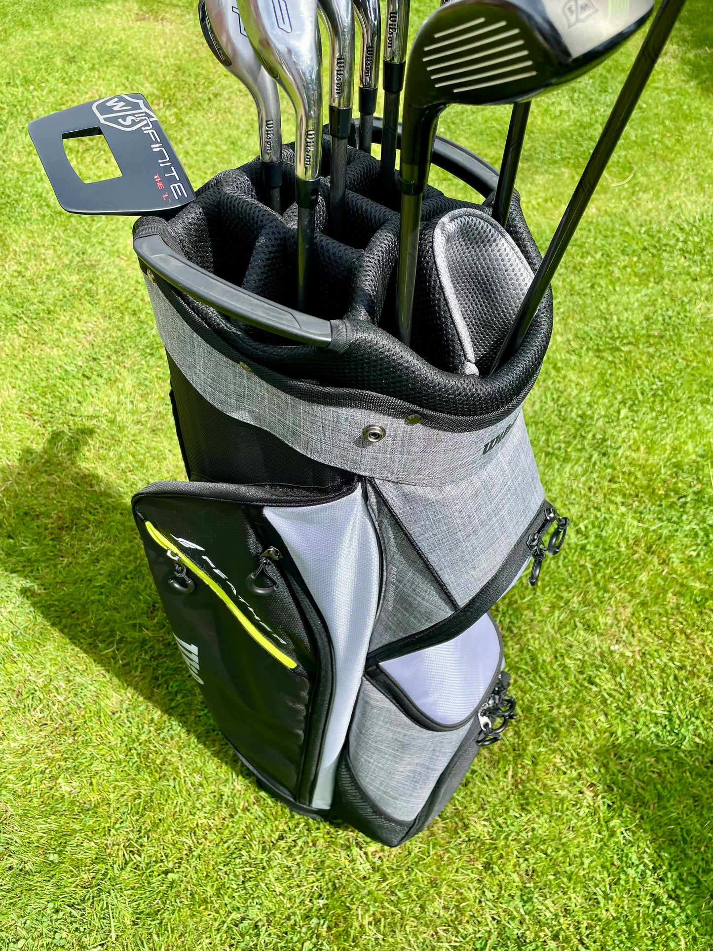 Wilson Launchpad Full Golf Set Including Bag & Putter Mens Golf Clubs