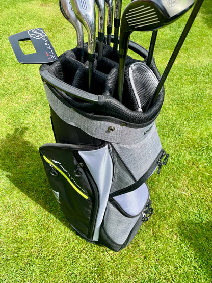 Wilson Launchpad Full Golf Set Including Bag & Putter Mens Golf Clubs