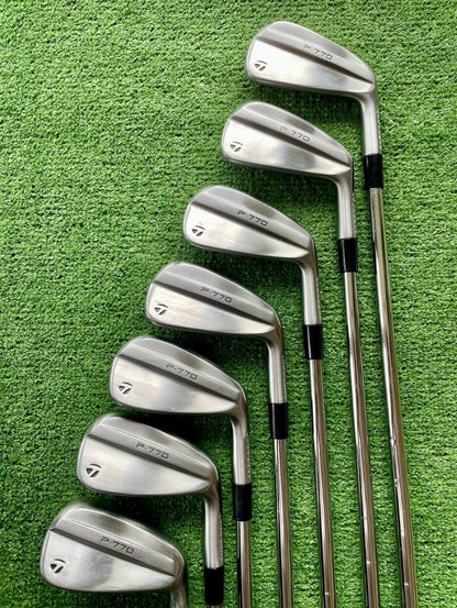 Taylormade P770 Irons 4-PW Stiff Flex Right Handed Mens Golf Clubs