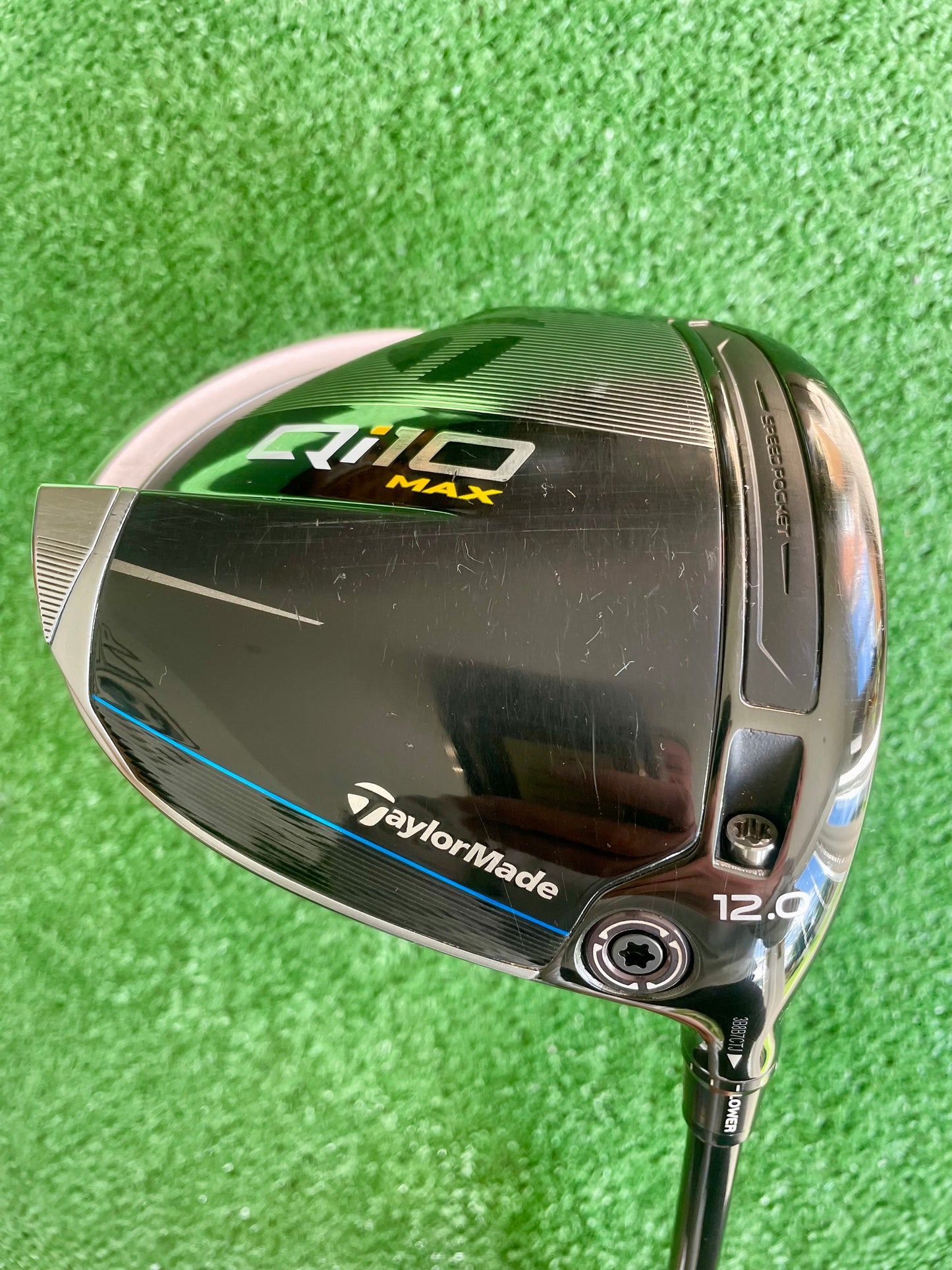 Taylormade Qi10 Max Driver 12 Degree Regular Flex Right Handed Mens Golf Club