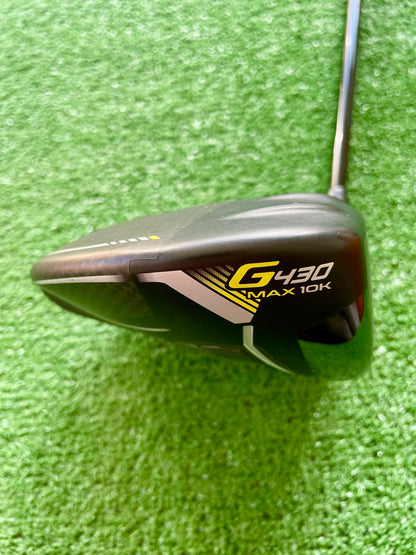 Ping G430 Max 10K Driver 10.5 Degree Stiff Flex Right Handed Mens Golf Club