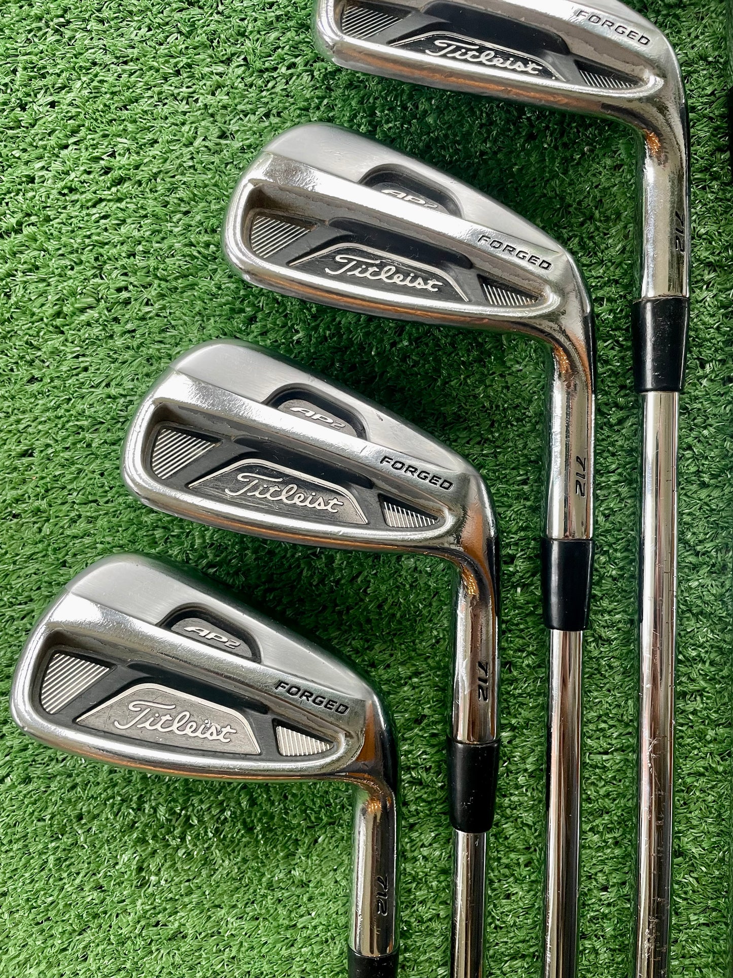 Titleist AP2 Forged Irons 5-PW Stiff Flex Right Handed Mens Golf Clubs