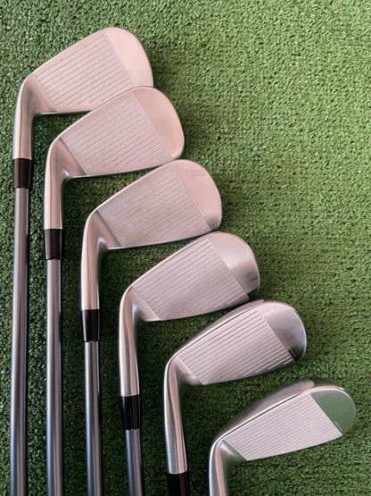 Cobra King Tec Irons 5-PW Stiff Flex Graphite Right Handed Mens Golf Clubs