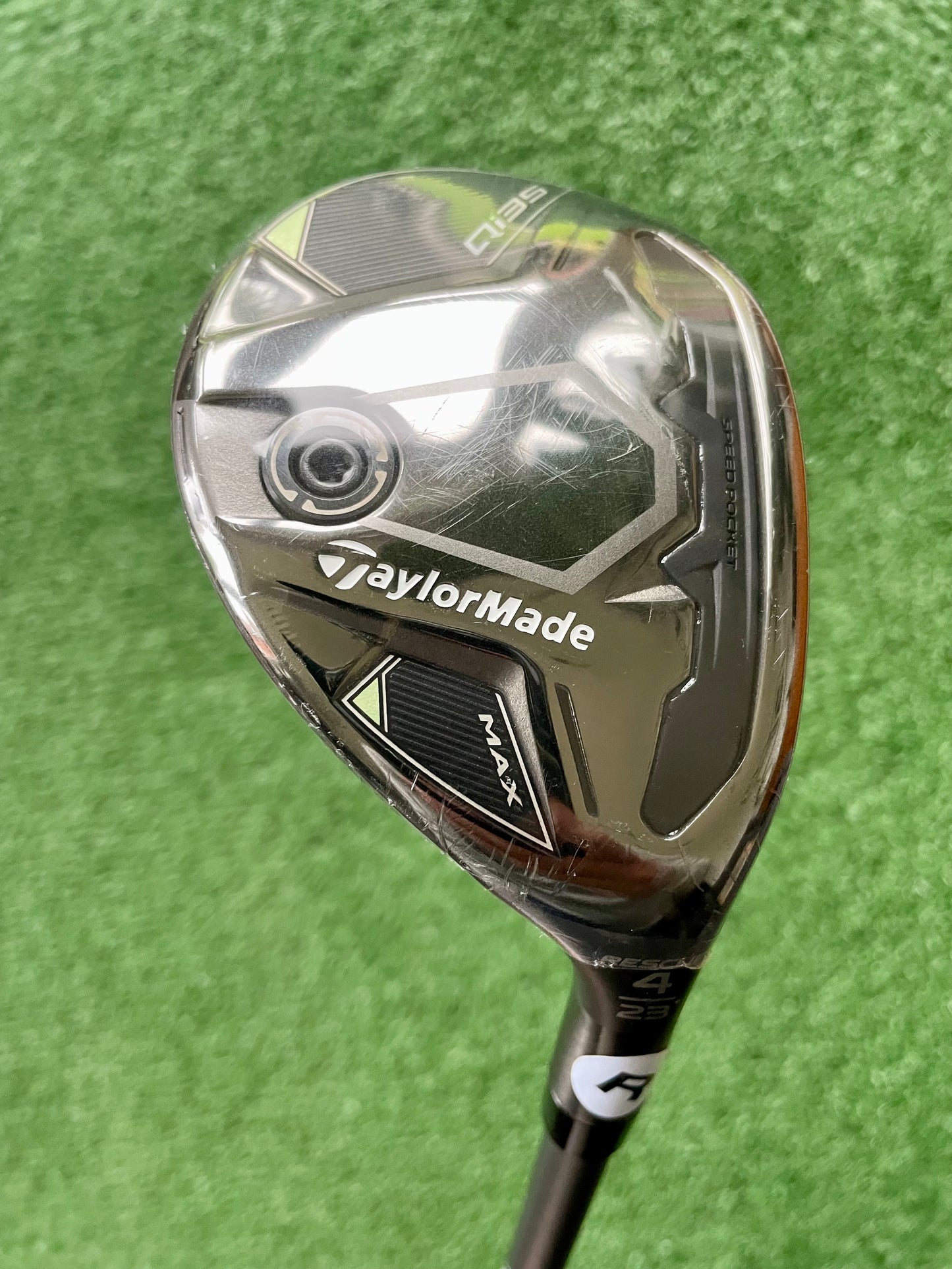 Taylormade Qi35 Max Hybrid 4 Rescue Regular Flex Right Handed Mens Golf Club