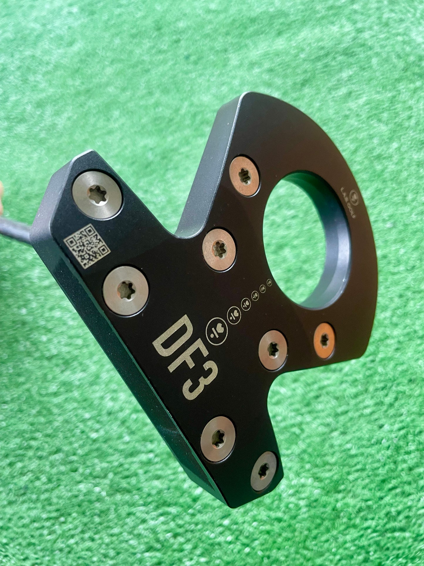 LAB DF3 Custom Black Putter TPT Shaft 33.5" Long 69 Degree Lie Angle Right Handed Mens Golf Club